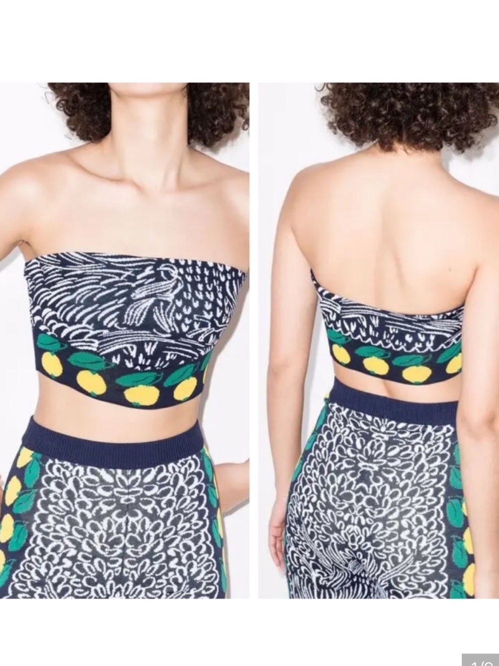 Staud Knit Lemon Set